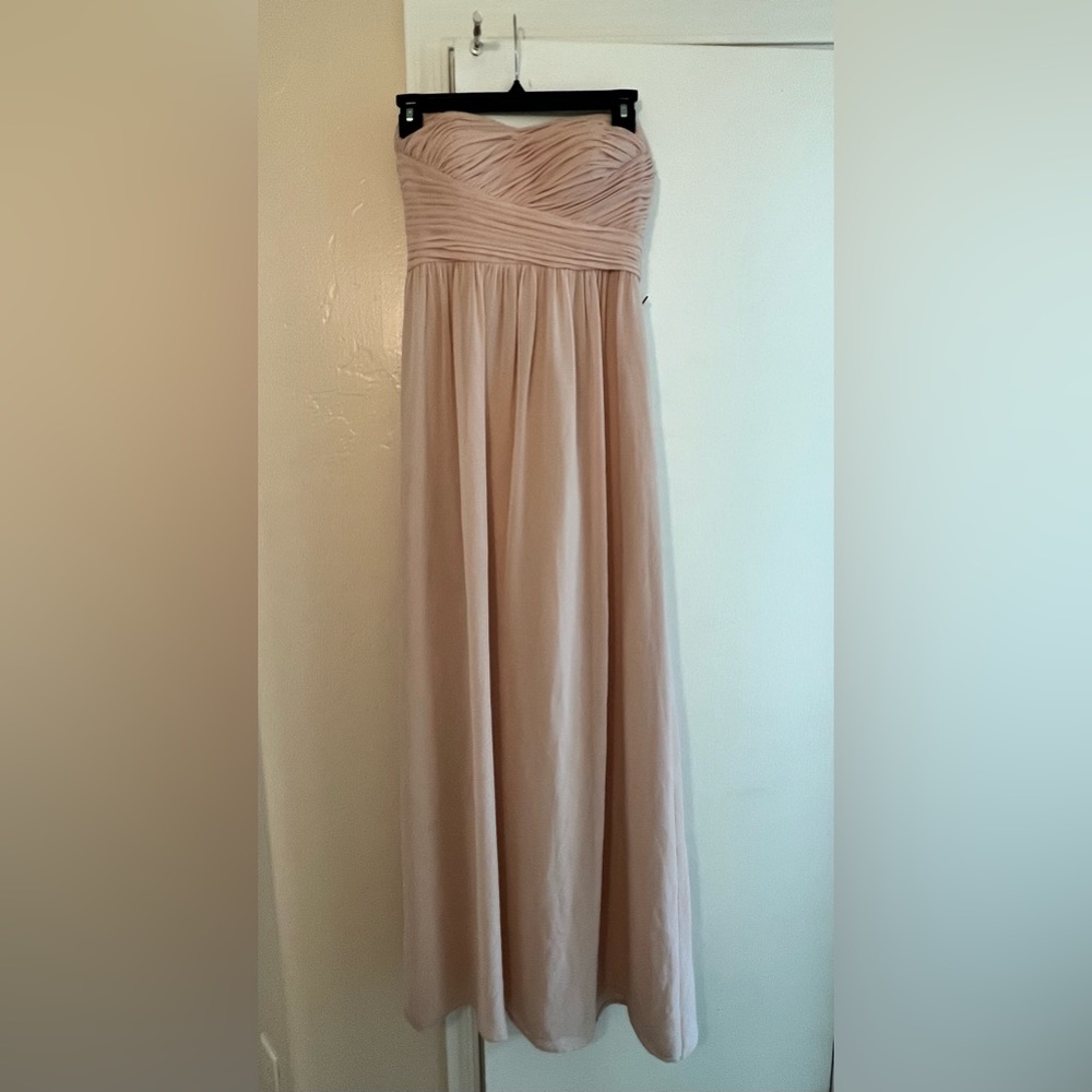 Donna Morgan gown, prom bridesmades and all occasion gown.
